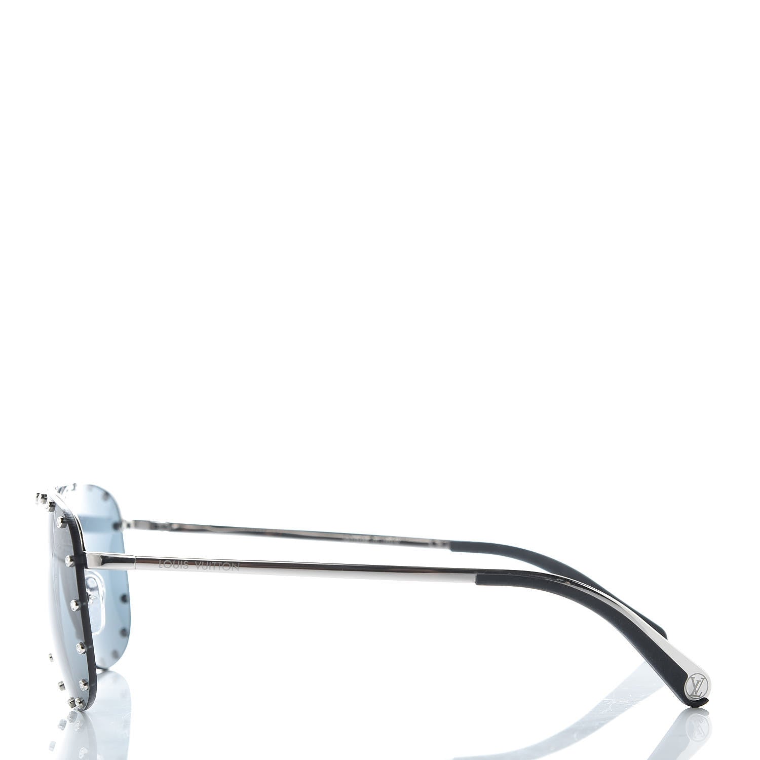 Louis Vuitton The Party Aviator Sunglasses Z0995W Black 3 of 7