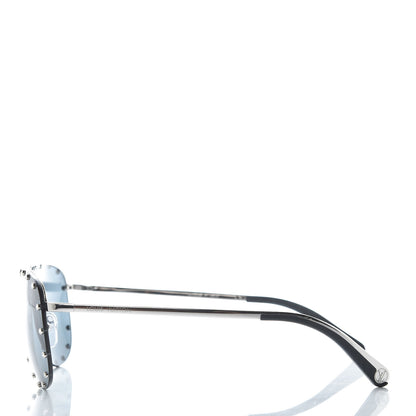 Louis Vuitton The Party Aviator Sunglasses Z0995W Black 3 of 7