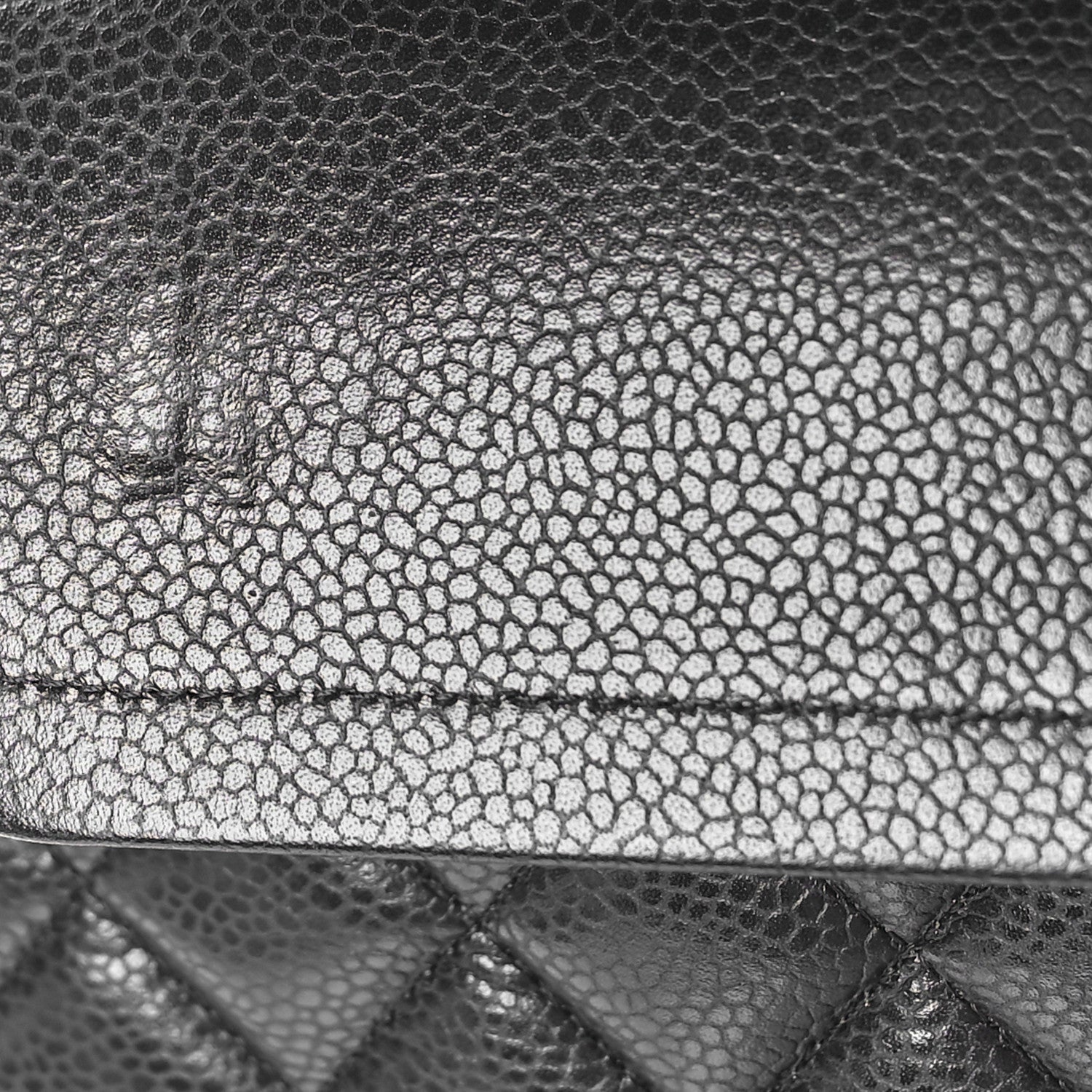 Chanel Caviar Quilted Medium Double Flap Black 10 of 11