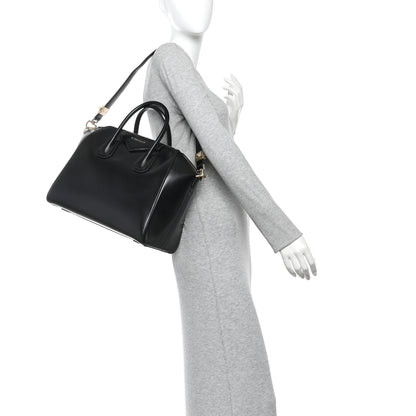 Givenchy Shiny Lord Calfskin Medium Antigona Black 2 of 10