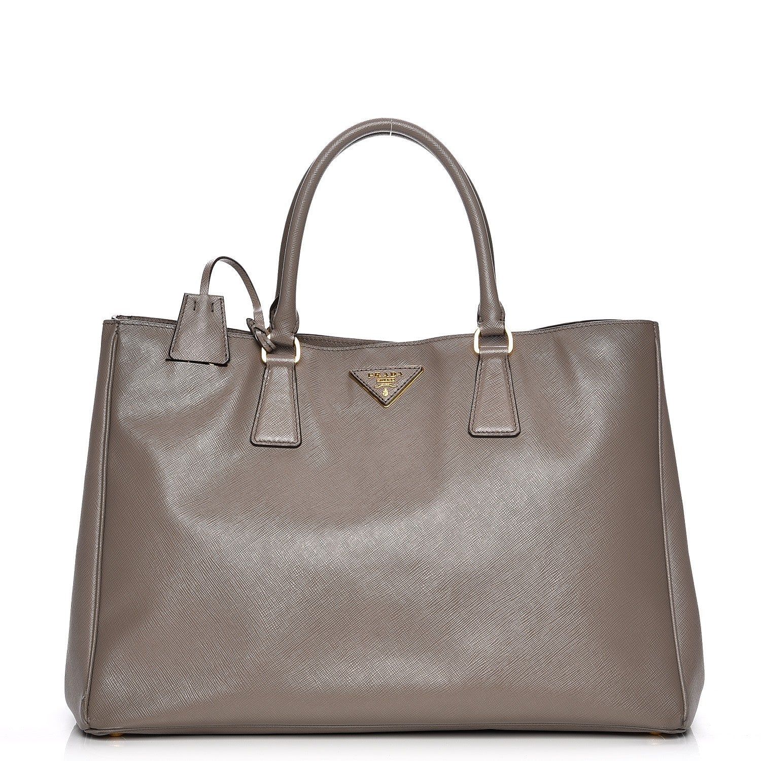 Prada Saffiano Lux Large Tote Argilla 1 of 15
