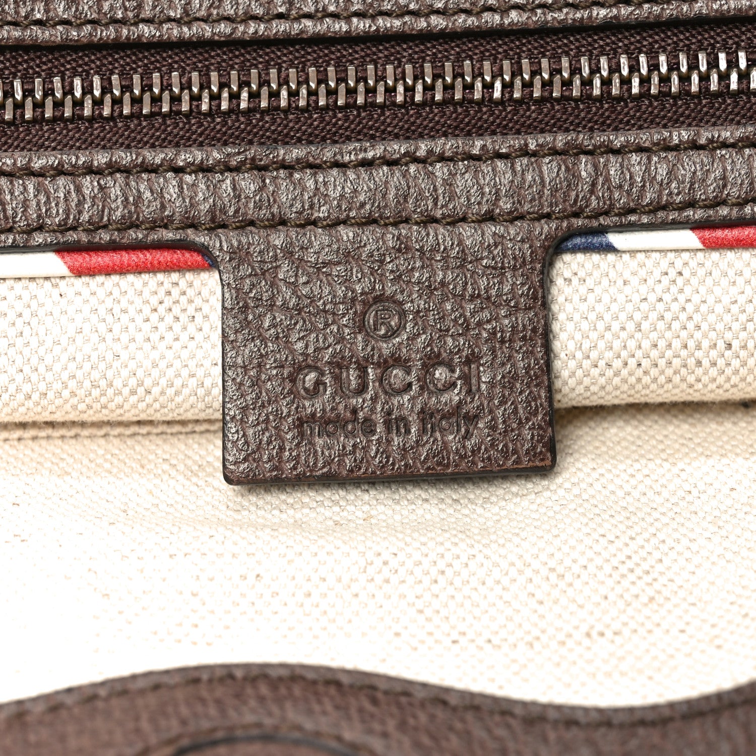Gucci Soft GG Supreme Monogram Courrier Medium Crossbody Tote Beige New Acero 6 of 10