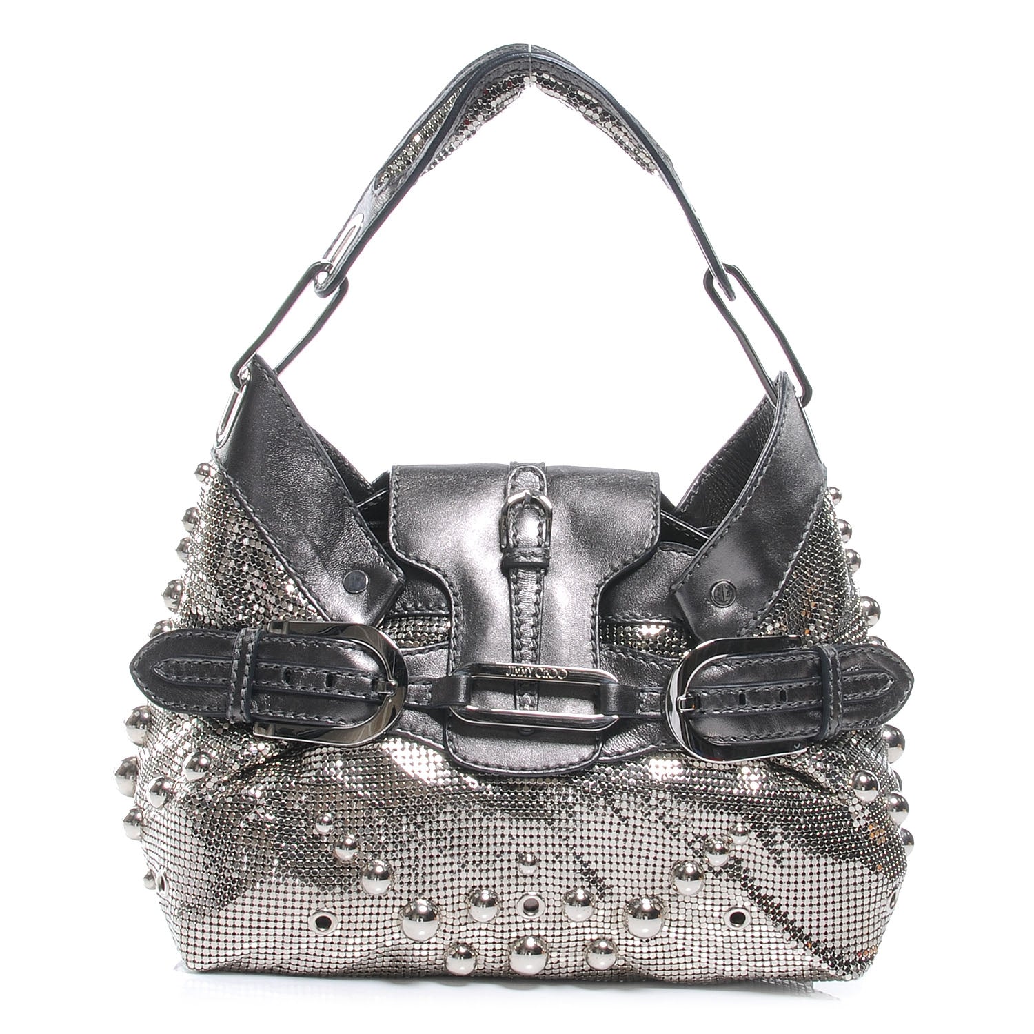 Jimmy Choo Mesh Tam Tote Silver 1 of 6