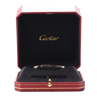 Cartier 18K Pink Gold Small LOVE Bracelet 17 6 of 6
