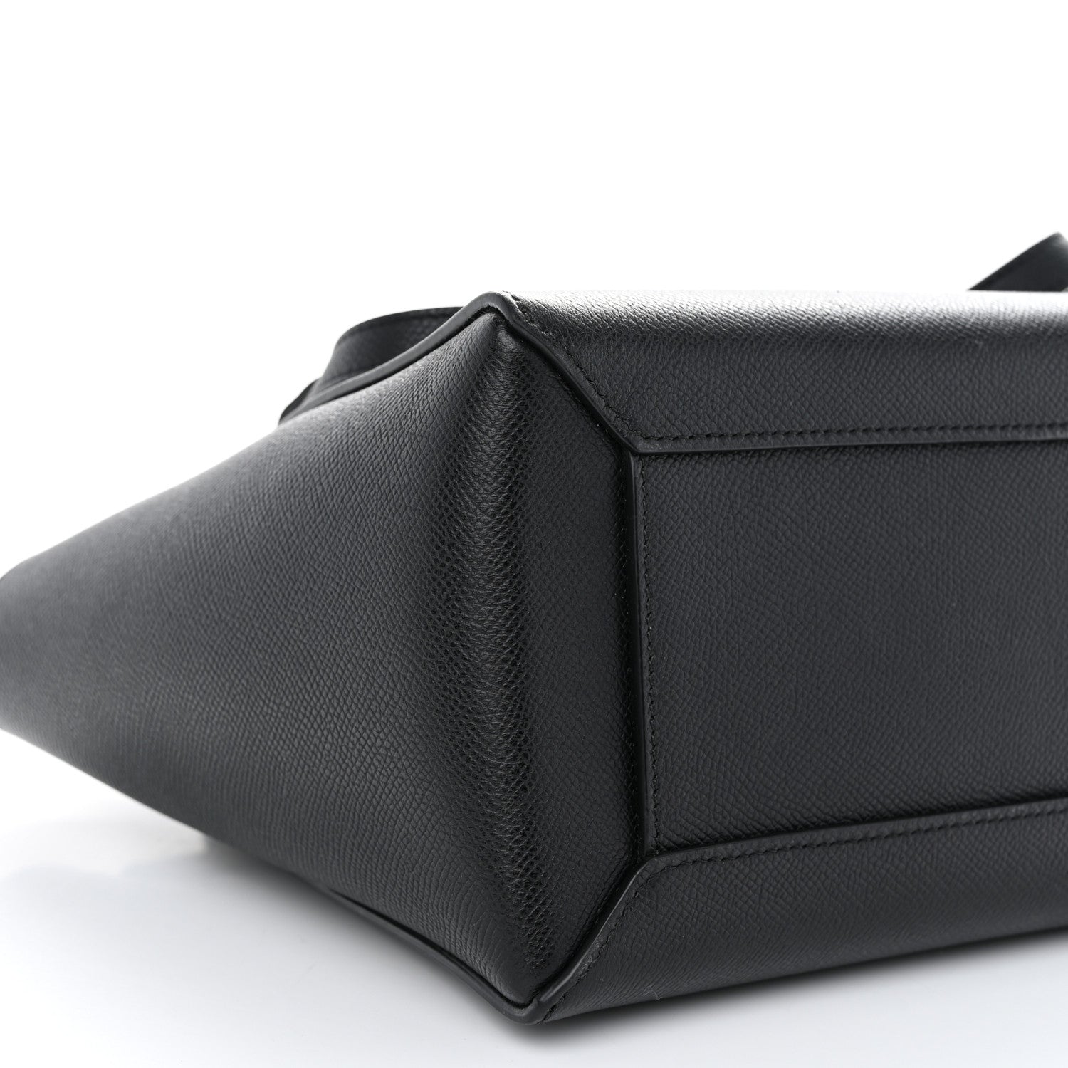Celine Grained Calfskin Micro Belt Bag Black 9 of 11