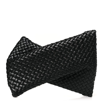 Bottega Veneta Nappa Intrecciato Crisscross Clutch Black 1 of 7