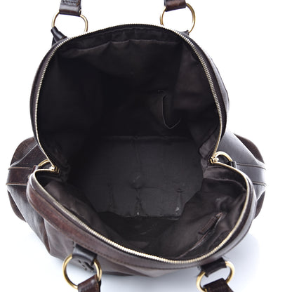 Saint Laurent Calfskin Oversized Muse Brown 5 of 25