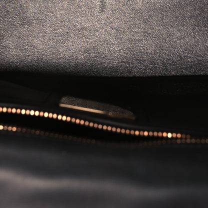 Bulgari Calfskin Matelasse Small Serpenti Cabochon Shoulder Bag Black 5 of 10