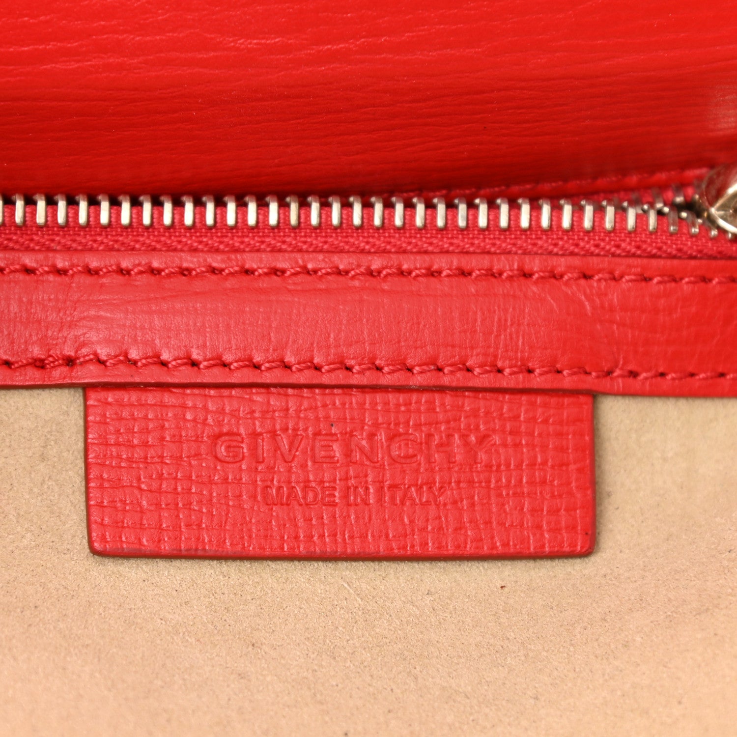 Givenchy Textured Calfskin Mini Pandora Box Crossbody Bag Red 6 of 11