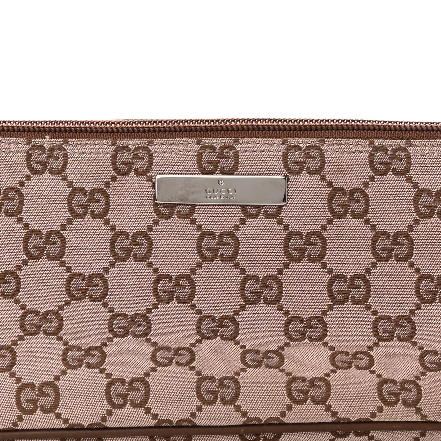Monogram Boat Pochette Brown