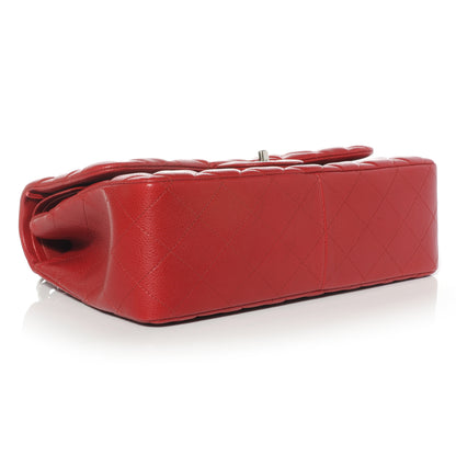 Chanel Caviar Jumbo Double Flap Red 4 of 10