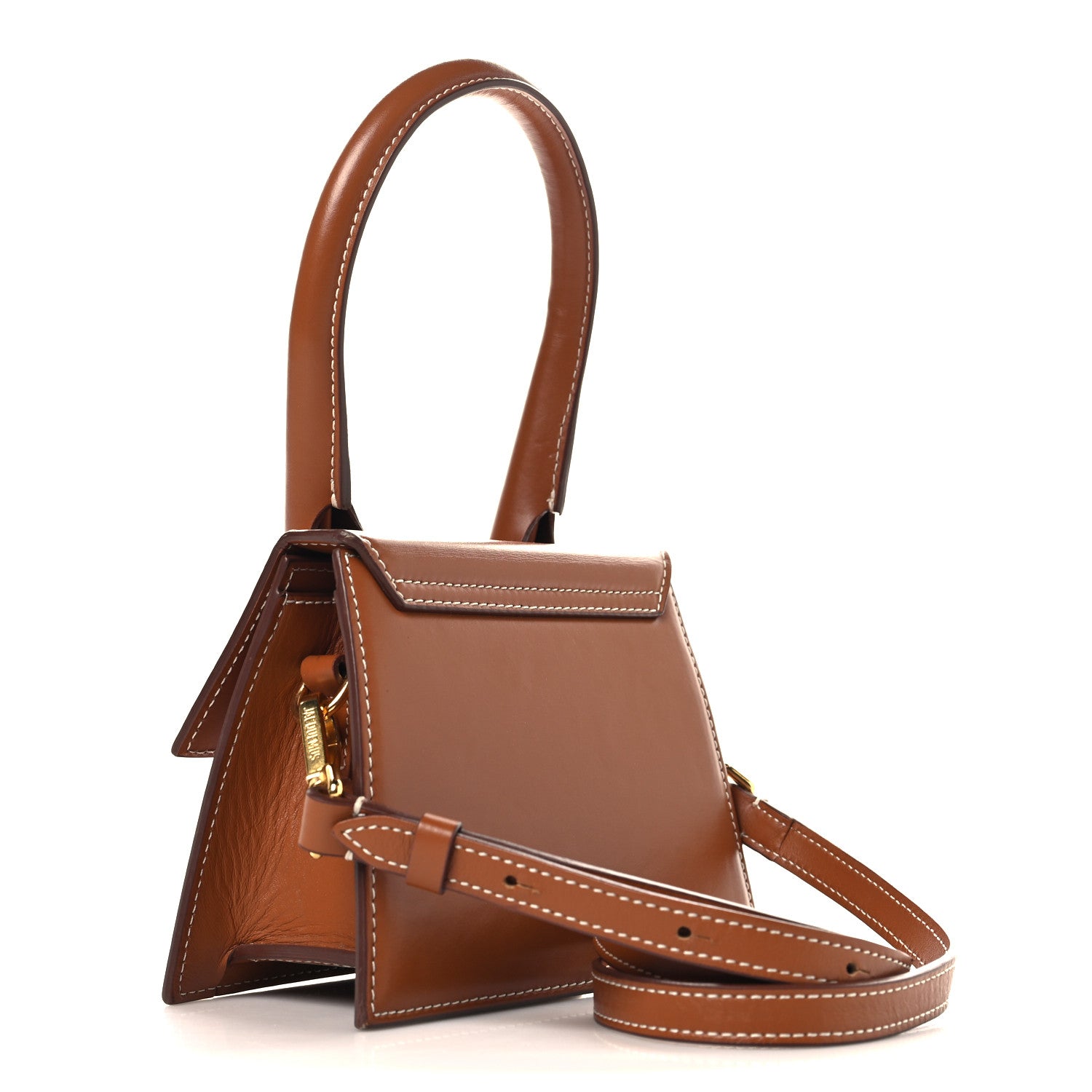 Jacquemus Smooth Calfskin Le Chiquito Moyen Light Brown 3 of 9