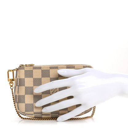 Louis Vuitton Damier Azur Mini Pochette Accessories 2 of 12