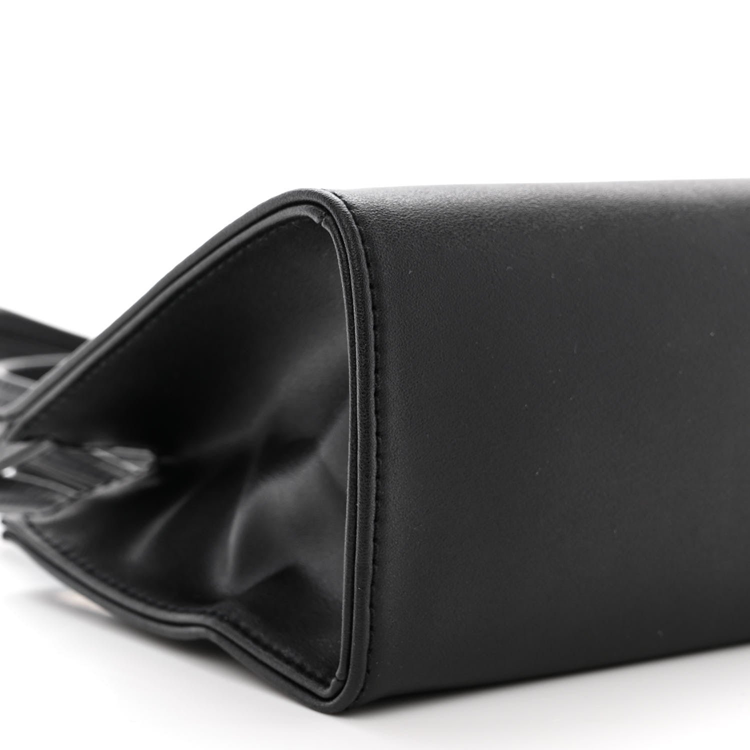Telfar Vegan Leather Small Shopping Bag Black 10 of 11