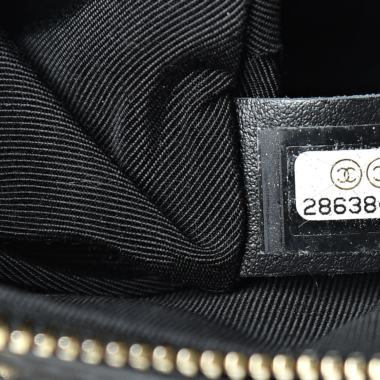 Chanel Aged Calfskin Quilted Waist Bag With Coin Purse Black 6 of 9