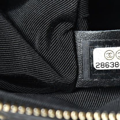 Chanel Aged Calfskin Quilted Waist Bag With Coin Purse Black 6 of 9