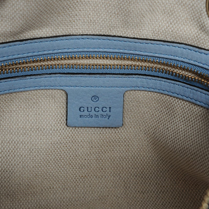 Gucci Vitello Range Small Soho Bowler Mineral Blue 6 of 11