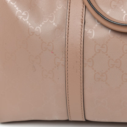 Gucci Imprime Monogram Medium Joy Boston Winter Rose 14 of 18