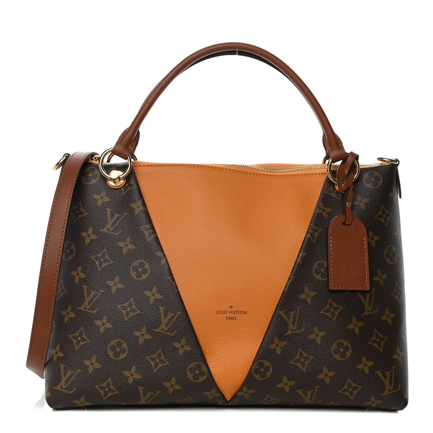 Louis Vuitton Monogram V Tote MM Safran 1 of 12