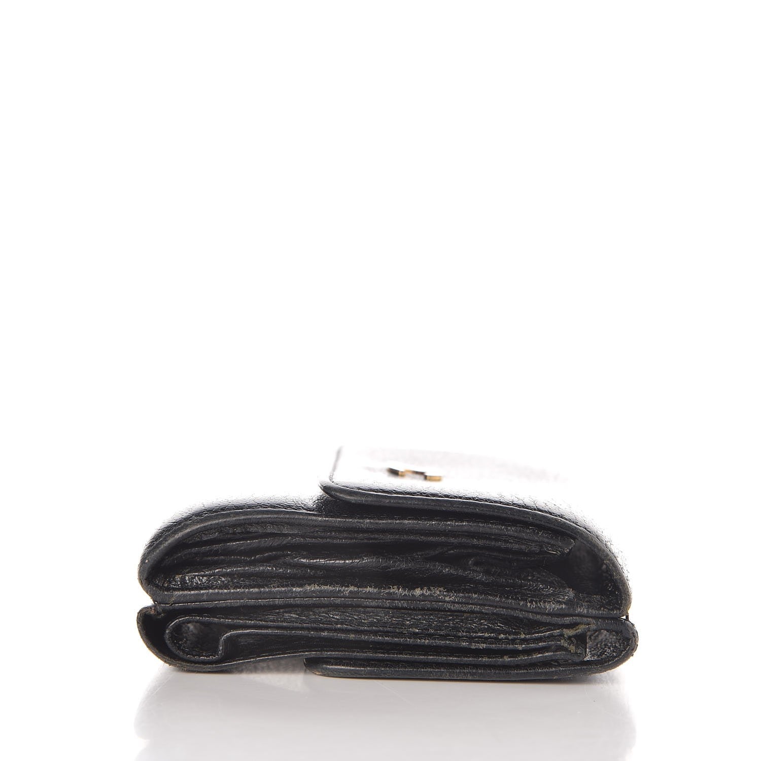 Chanel Goatskin Compact CC Wallet Black 12 of 18