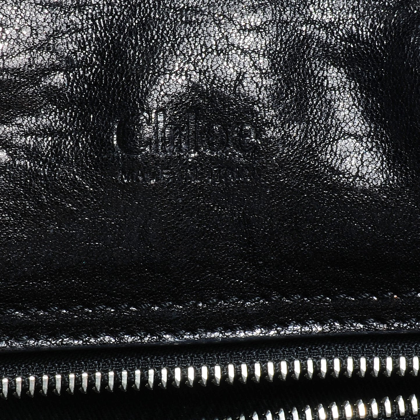 Leather Saskia Satchel Black