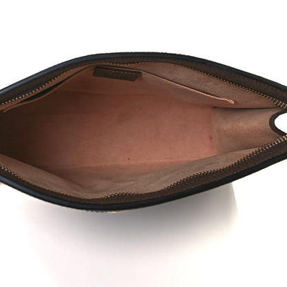 Gucci GG Supreme Monogram Web Ophidia Pouch Brown 5 of 8