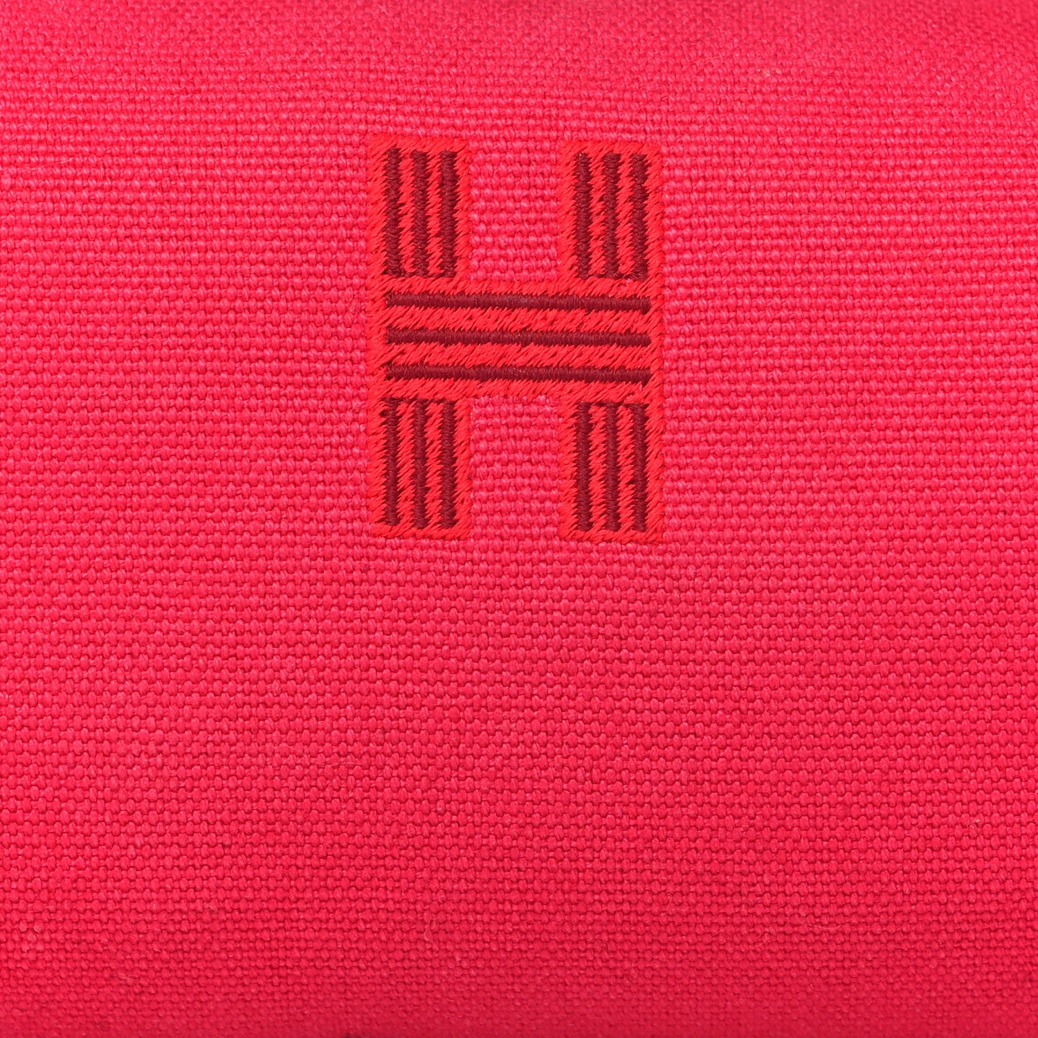 Hermes Canvas Small Bride-A-Brac Pouch Hibiscus 7 of 12