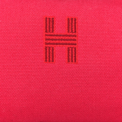 Hermes Canvas Small Bride-A-Brac Pouch Hibiscus 7 of 12