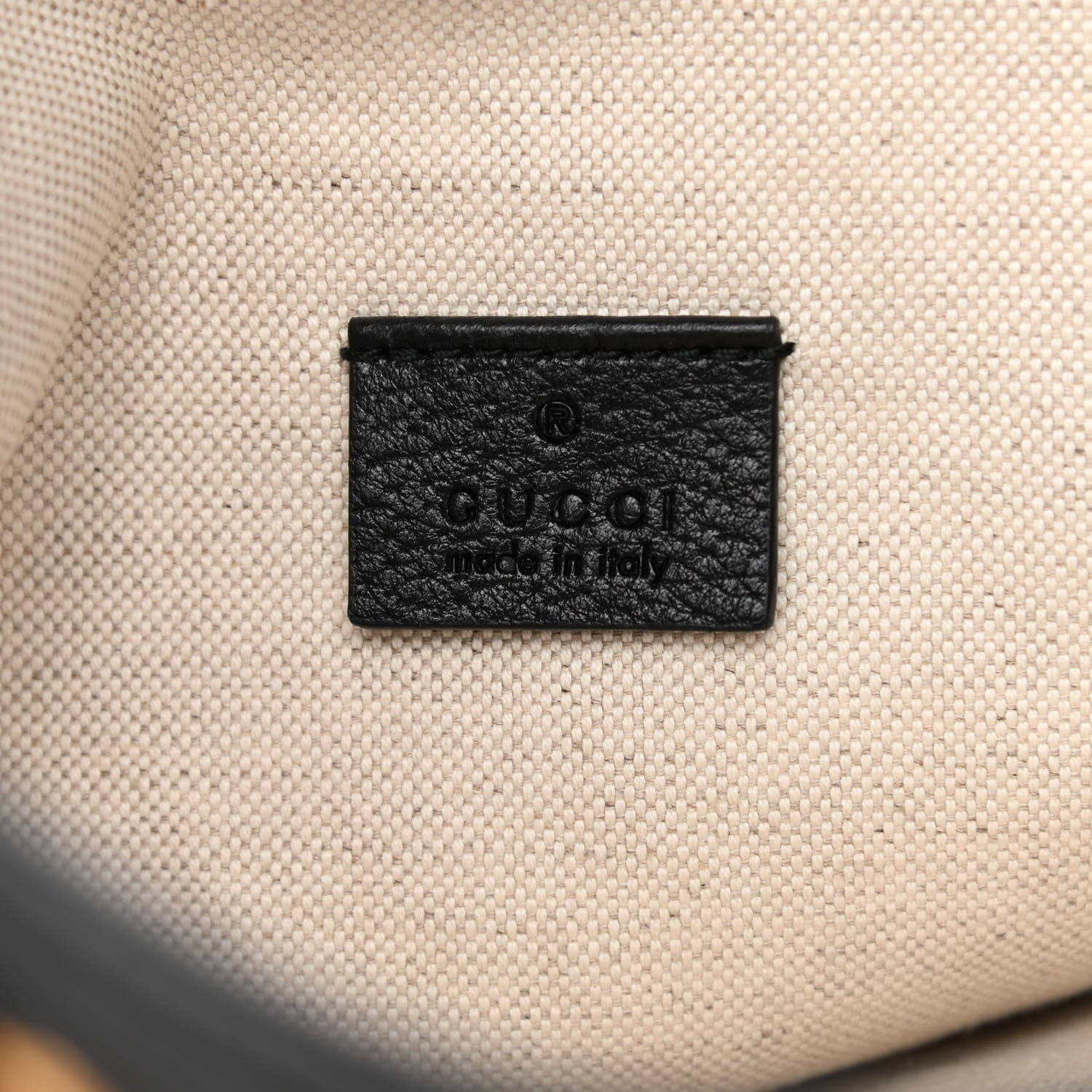 Gucci Velvet GG Monogram Textured Calfskin Web Bucket Bag Brown Black 6 of 10