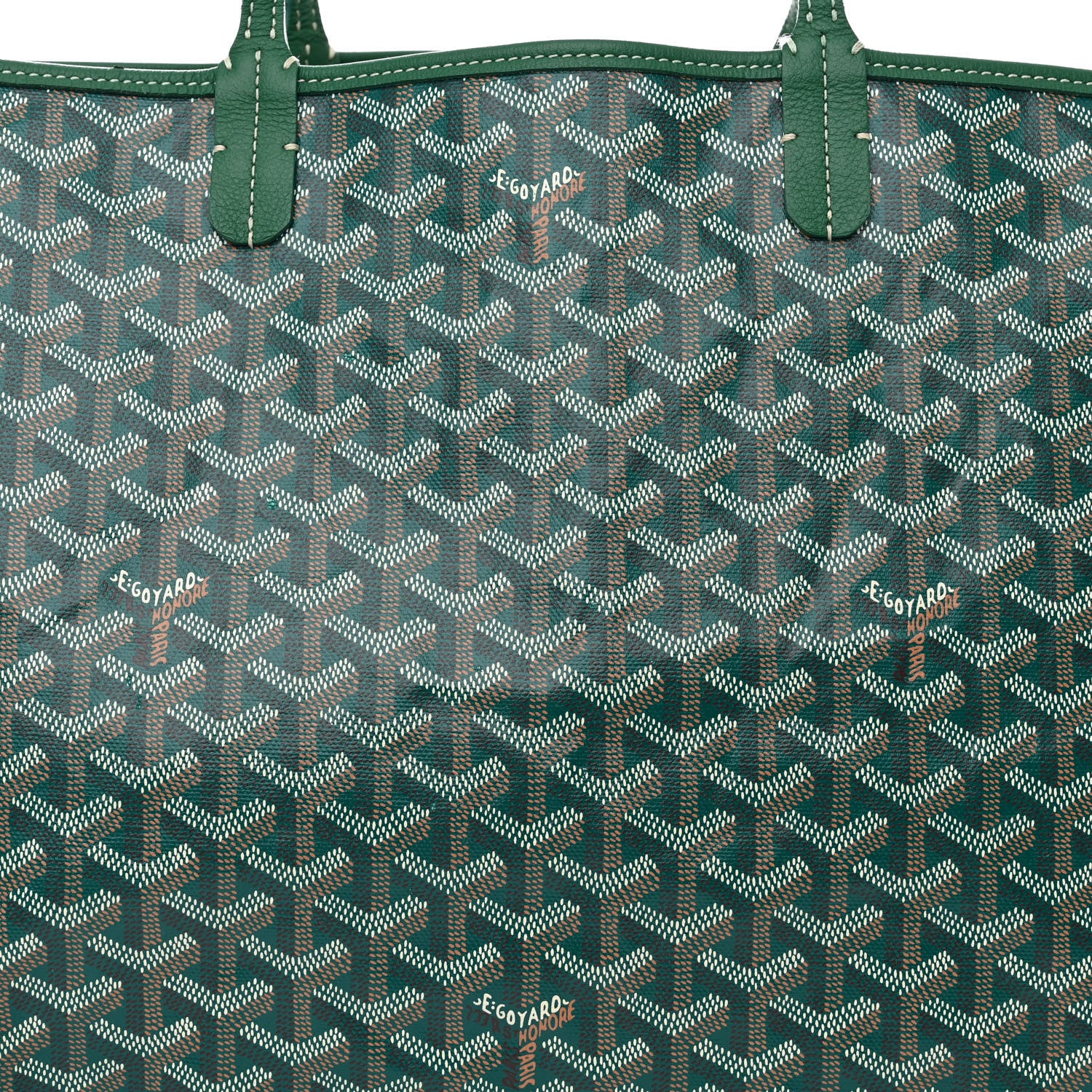 Goyard Goyardine Saint Louis PM Green 9 of 12