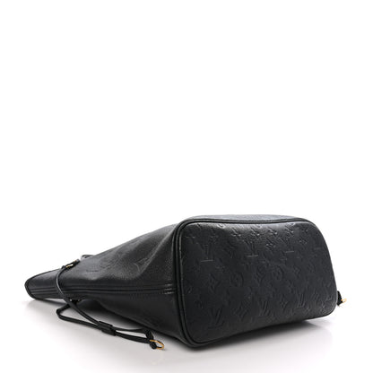 Louis Vuitton Empreinte Monogram Giant Neverfull MM Black 4 of 9