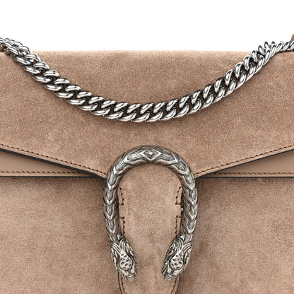 Gucci Suede Small Dionysus Shoulder Bag Taupe 8 of 11