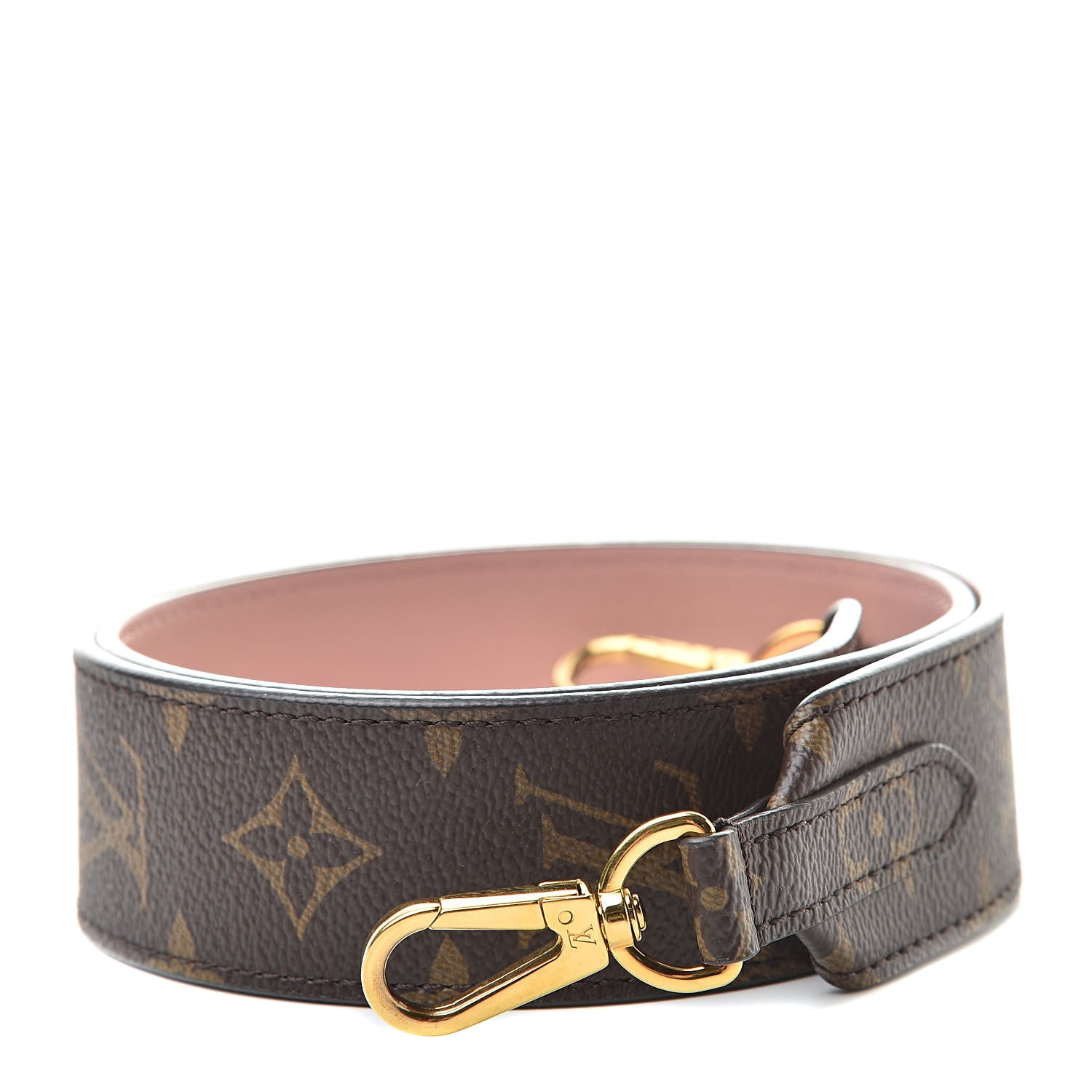 Louis Vuitton Monogram Bandouliere Shoulder Strap Rose Poudre 1 of 5