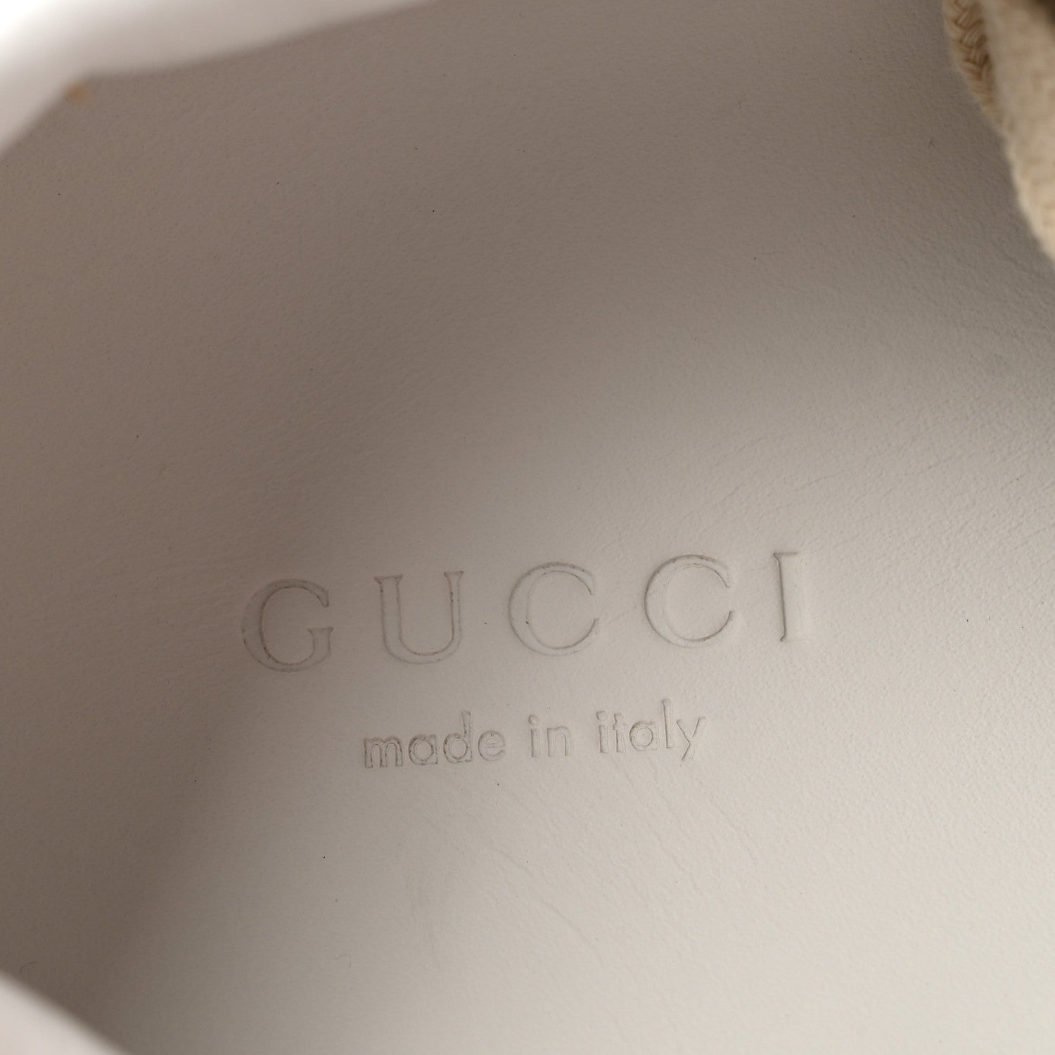Gucci Calfskin GG Supreme Monogram Perforated Womens Platform 55mm Sneakers 35 Beige Ebony Sugar Pink Crop Shine Purple 7 of 11