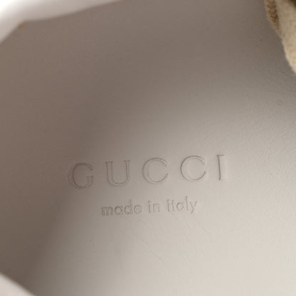 Gucci Calfskin GG Supreme Monogram Perforated Womens Platform 55mm Sneakers 35 Beige Ebony Sugar Pink Crop Shine Purple 7 of 11