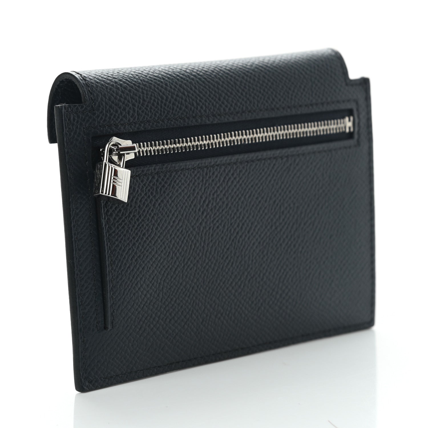Hermes Epsom Kelly Pocket Compact Wallet Bleu Indigo 3 of 8