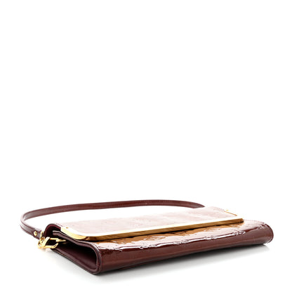 Louis Vuitton Vernis Rossmore MM Amarante 4 of 9