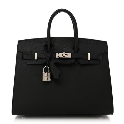 Hermes Epsom Birkin Sellier 25 Black 1 of 21