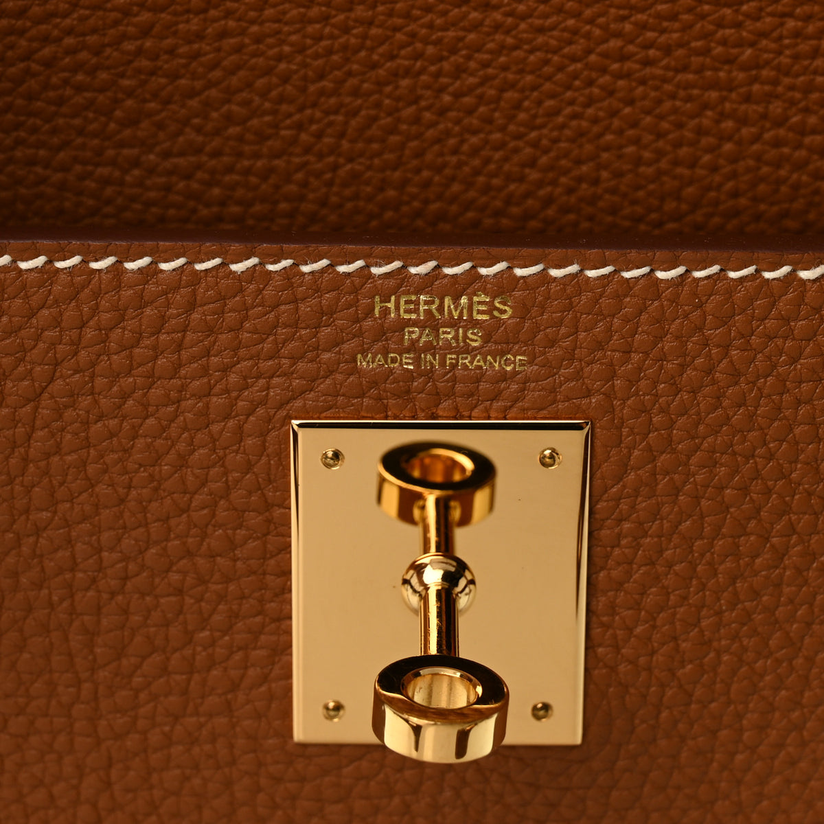 Hermes Togo Kelly Retourne 28 Gold 6 of 11