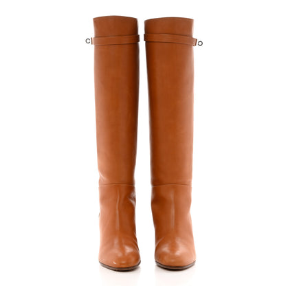 Hermes Heritage Calfskin Story Boots 41 Naturel 2 of 12