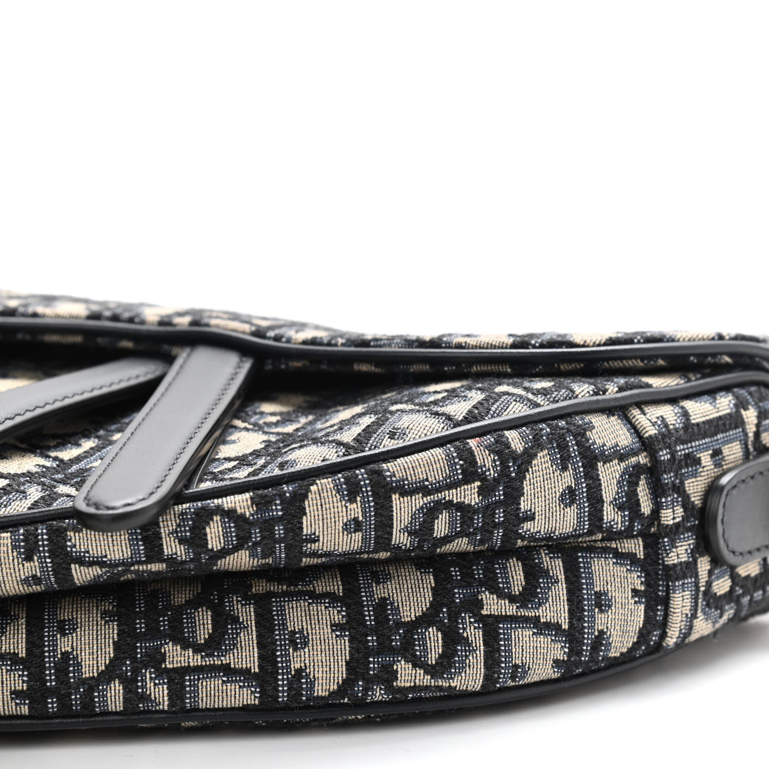 Christian Dior Oblique Saddle Bag Blue 9 of 9
