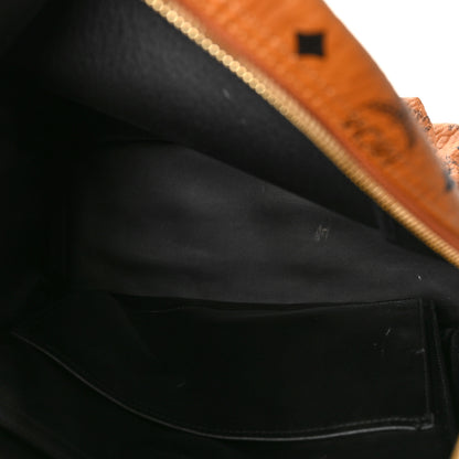 MCM Visetos Medium Side Studs Stark Backpack Cognac 4 of 7