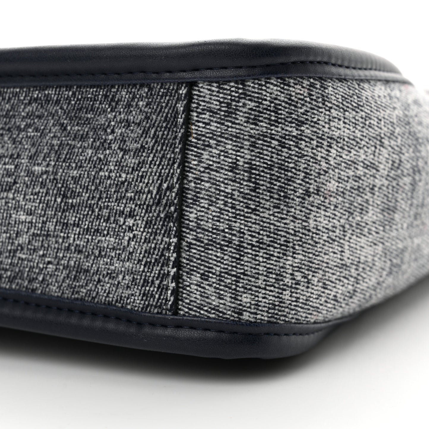 Eco Alter Denim Logo Mini Crossbody Blue