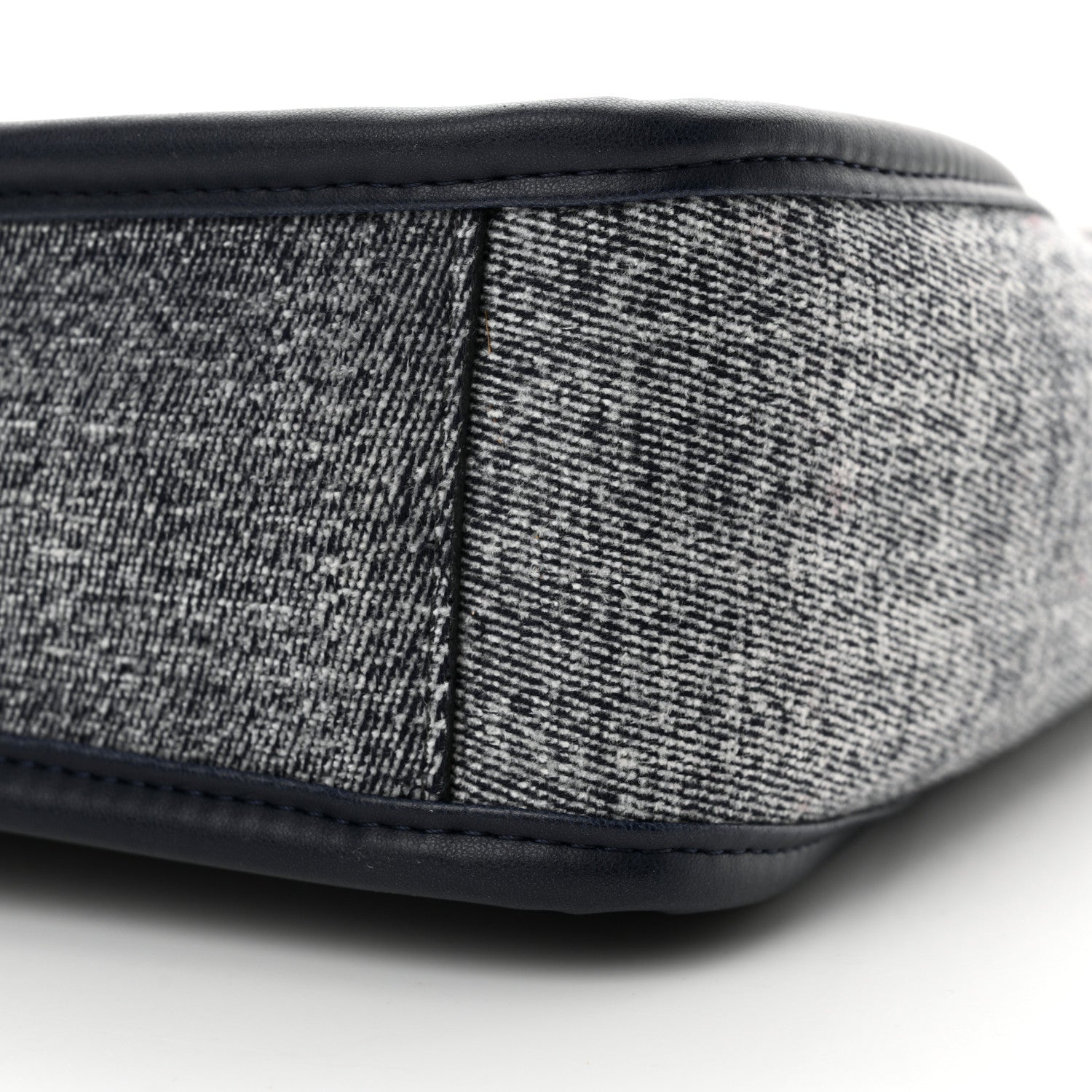 Stella McCartney Eco Alter Denim Logo Mini Crossbody Blue 9 of 12