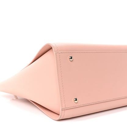 Chanel Caviar Small Studded Deauville Tote Light Pink 9 of 11
