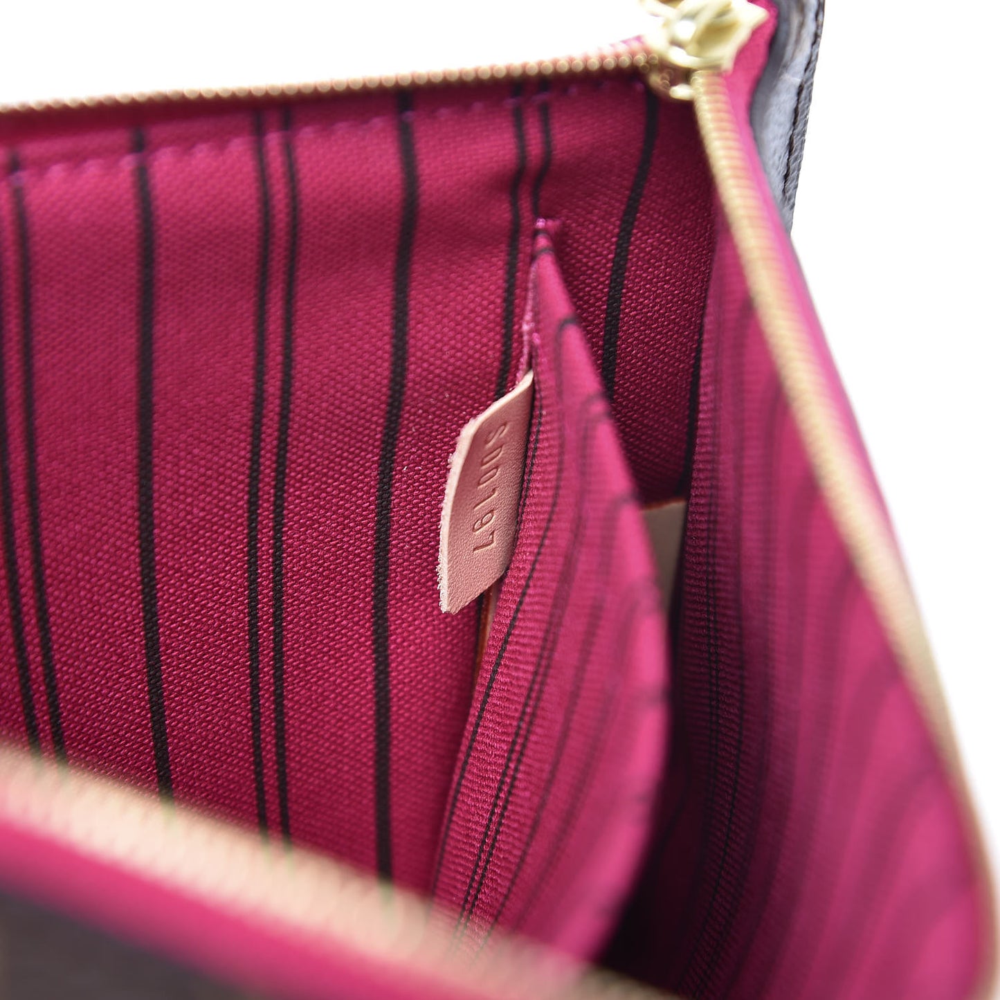 Monogram Neverfull MM GM Pochette Pivoine