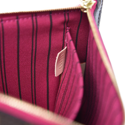 Louis Vuitton Monogram Neverfull MM GM Pochette Pivoine 7 of 8