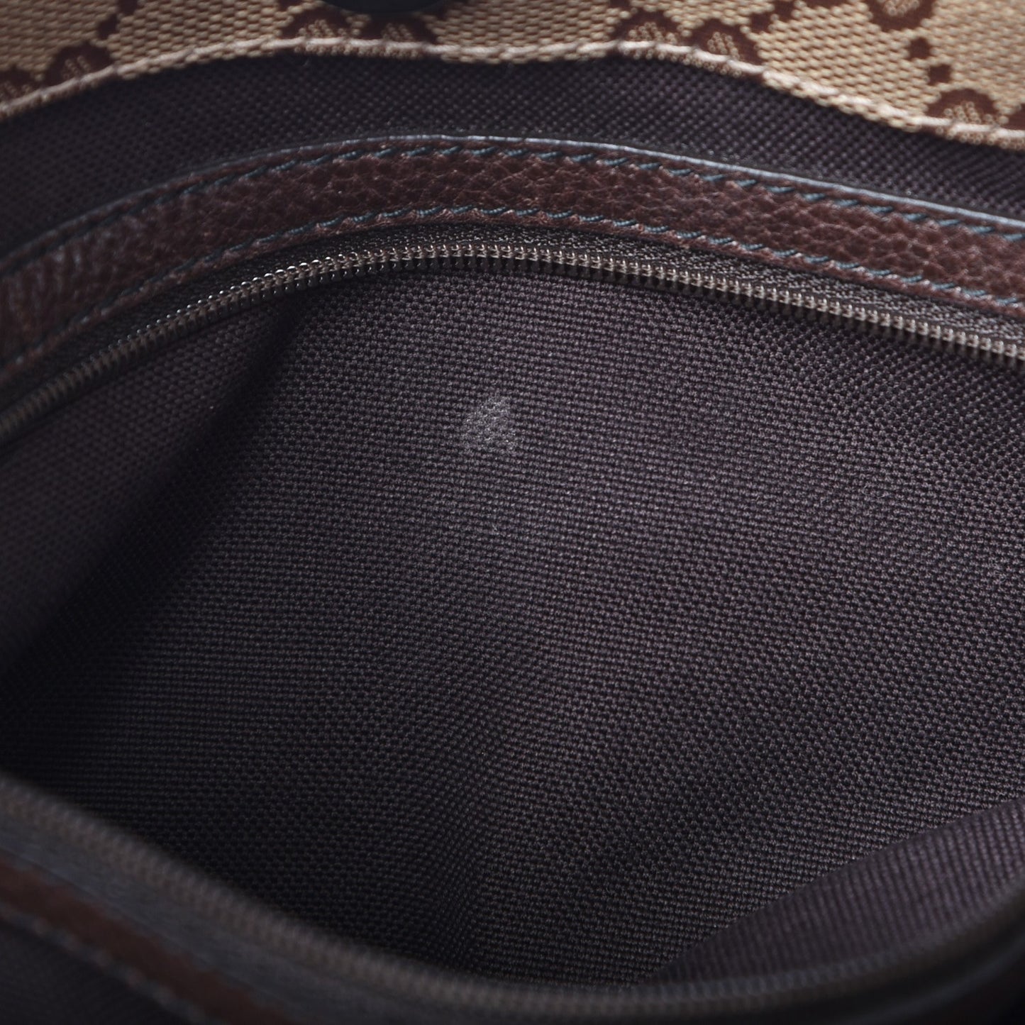 Crystal Monogram Medium Babouska Shopping Tote Dark Brown