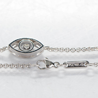 Chopard 18K White Gold Diamond Good Luck Charms Eye Bracelet 4 of 5