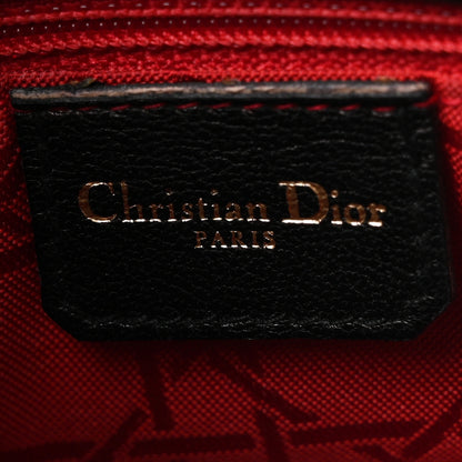 Christian Dior Lambskin Cannage Mini Lady Dior Black 5 of 9